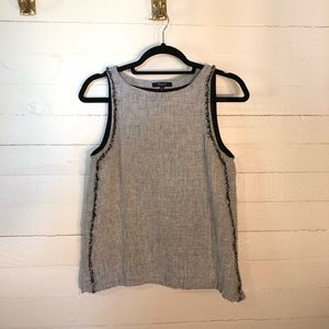 ‼️FINAL DAY‼️ Madewell Raw Edge Linen Tank